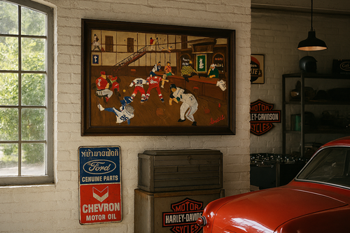'Bar Fight' Print